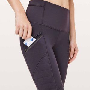 NWT Lululemon Toasty Tech Tight - Size 4